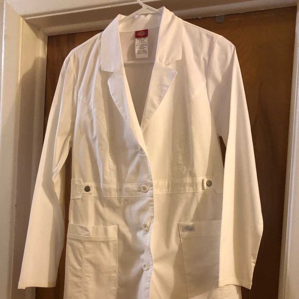 Dickies brand new white lab coat